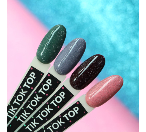 Top reflective Kira Nails Tik Tok No Wipe Top Coat, 6 ml