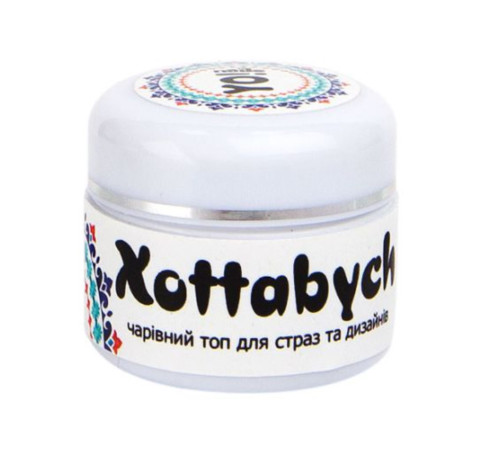Top glue for rhinestones and designs YO Nails Xottabych Top Coat 5 ml