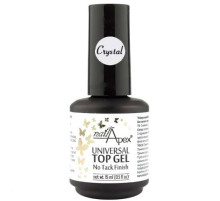 Універсальний топ-гель Universal top gel Crystal NailApex без УФ без липкого шару 15 мл
