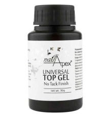 Универсальный топ-гель Universal top gel NailApex из УФ без ЛЖ 30 мл