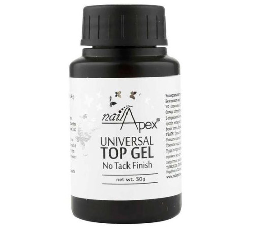 Universal top-gel Universal top gel NailApex with UV without LSH 30 ml