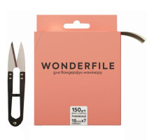 Файл-стрічка для пилки WONDERFILE 160х18, 150 грит