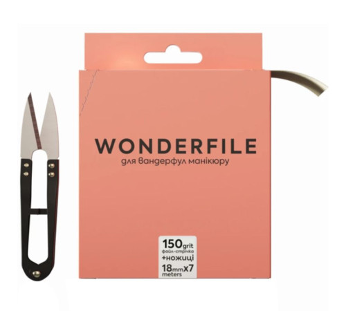 File-tape for WONDERFILE saw 160x18, 150 grit