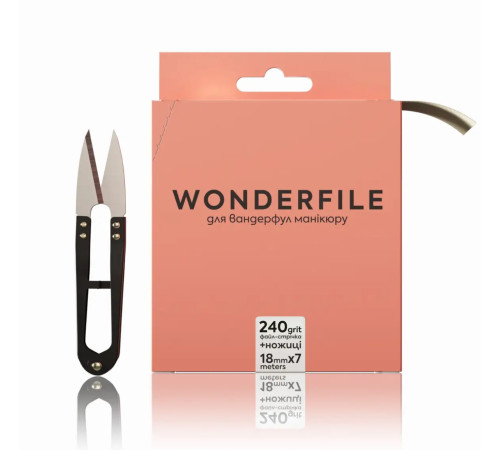 File-tape for WONDERFILE saw 160x18, 240 grit