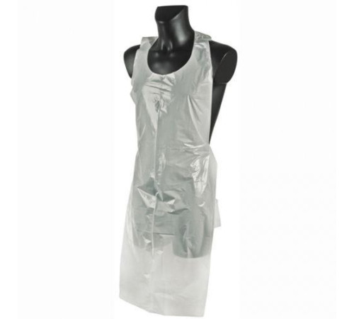 Apron Panni Mlada disposable polyethylene 100 pcs / pack