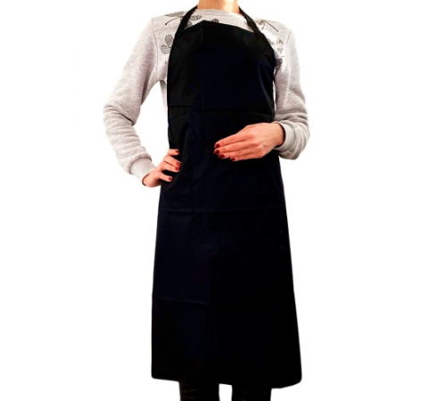 Lilly Beaute craftsman's apron is black