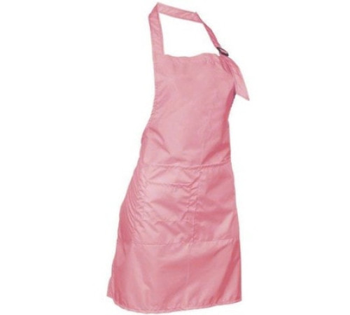 The master`s apron is light pink