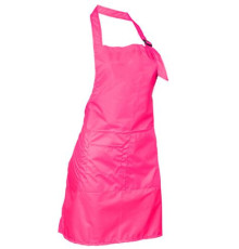 The master`s apron is pink