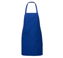 Master`s apron No. 5 electric blue