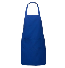 Master`s apron No. 5 electric blue