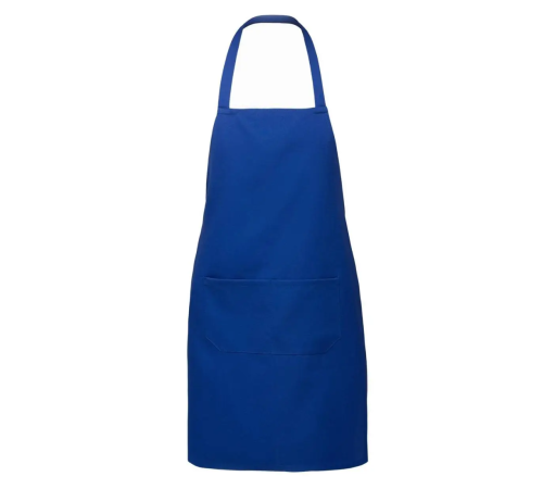 Master`s apron No. 5 electric blue