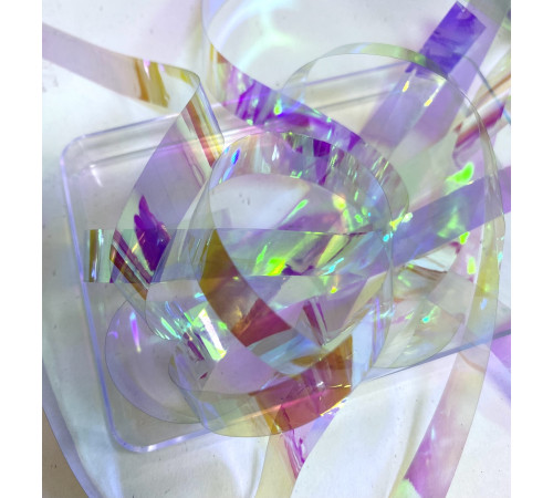 Broken glass foil