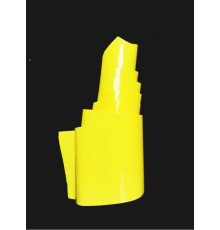 Foil for craquelure is yellow