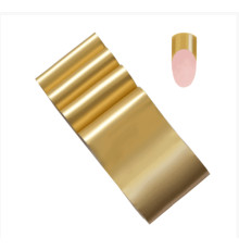 Foil for craquelure matte gold