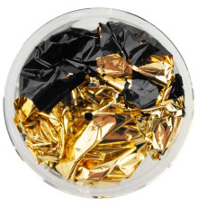 Double-sided black gold foil