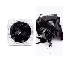 The foil is black