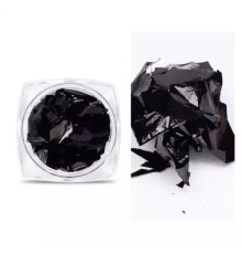 The foil is black