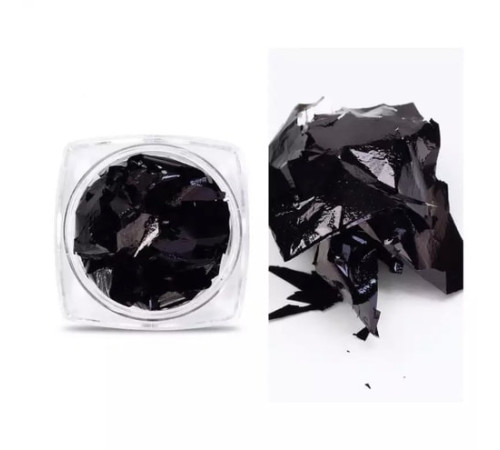 The foil is black