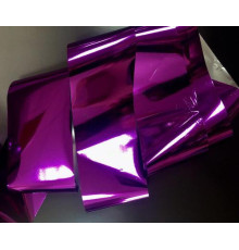 Translucent lilac foil for glossy casting