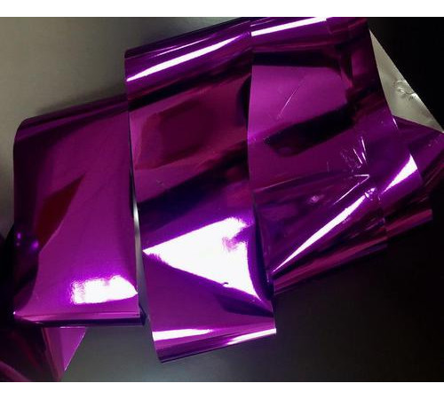 Translucent lilac foil for glossy casting
