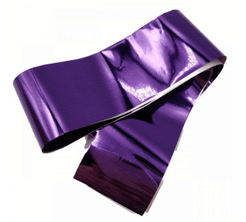 Translucent violet foil for glossy casting