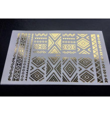 Foiled slider -020 gold