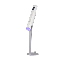 Фонарик для ногтей DNKA silver UV, серебряный