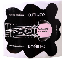 Форми Komilfo multi shape nail 100 шт