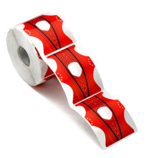 Forms for nail extension stiletto double-sided 100 pcs