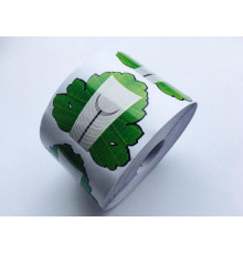 Nail extension forms Green leaf 300 pcs