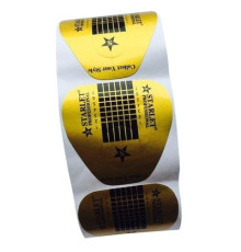 Forms for nail extension gold 100 pcs