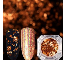 Yuki Galaxy flakes are golden