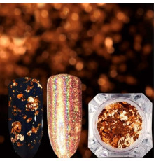Yuki Galaxy flakes are golden