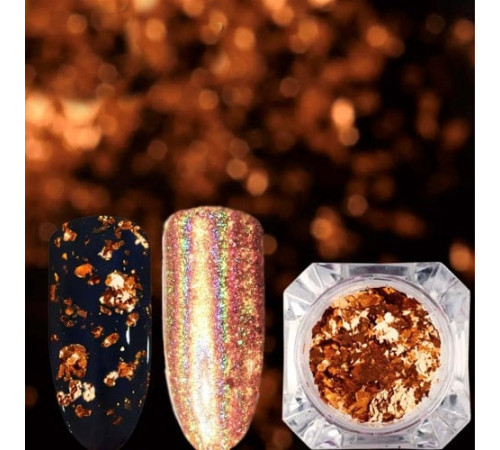 Yuki Galaxy flakes are golden