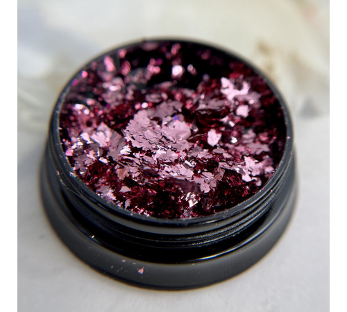 Flakes Yuki rose gold 1 g