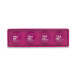 Henna box ZOLA Henna Dark Brown for dark eyebrows 4 pieces of 2.5 g