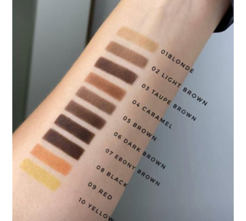 Henna for eyebrows ZOLA 05 brown brown 10 g