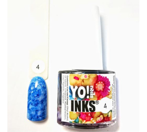Ink Yo nails 4 color blue 5 ml