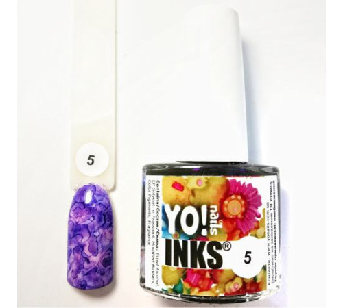 Ink Yo nails 5 color purple 5 ml