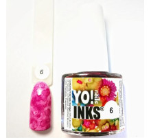 Ink Yo nails 6 color pink 5 ml