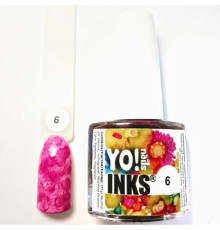 Ink Yo nails 6 color pink 5 ml