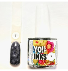 Ink Yo nails 7 color black 5 ml
