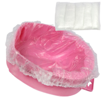 Covers for a manicure tub with an elastic band, 50 pcs