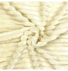 Plush couch cover 220-80 cm white