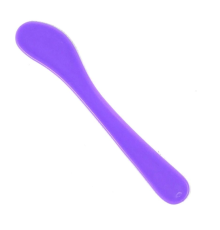 Cosmetic plastic spatula