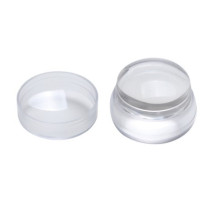 Large transparent silicone stamp