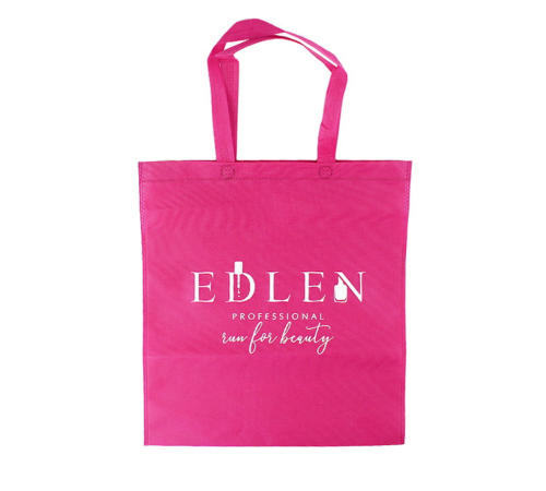 Eco-Bag Edlen pink with logo