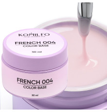 Nail base Komilfo Color Base French 004 HEMA/TPO free, 30 ml