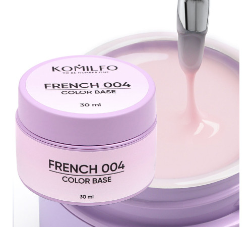 Nail base Komilfo Color Base French 004 HEMA/TPO free, 30 ml