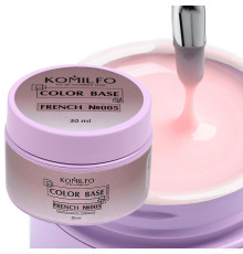 Nail base Komilfo Color Base French 005 HEMA/TPO free, 30 ml